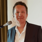 Hannes Pietzsch, Bandleader der Caipirinha Partyband, in Utting am Ammersee