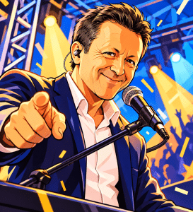 Bandleader Hannes Pietzsch