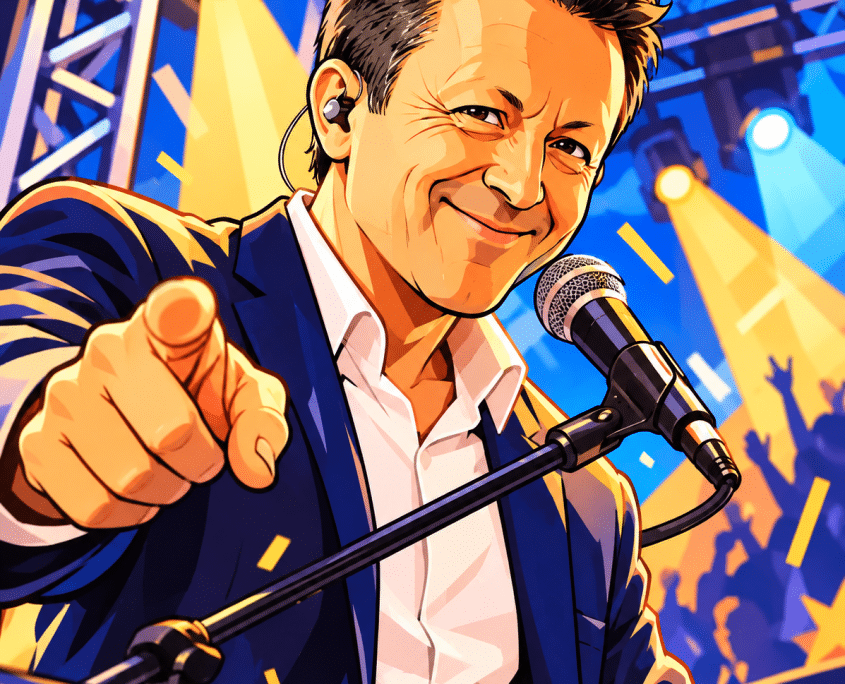 Bandleader Hannes Pietzsch
